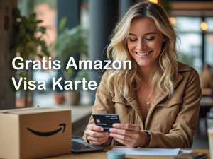 Amazon Visa Kreditkarte kostenlos